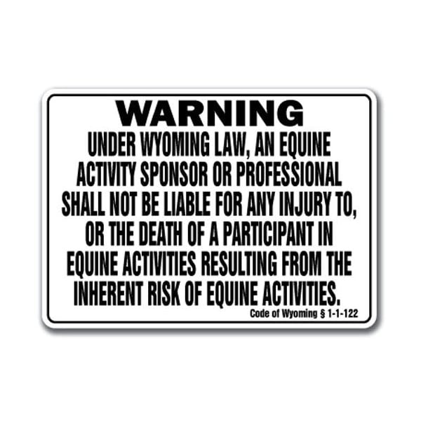 Signmission 14 in Height, Vinyl, 14" x 10", WS-D-1014-Wyoming WS-D-1014-Wyoming - main